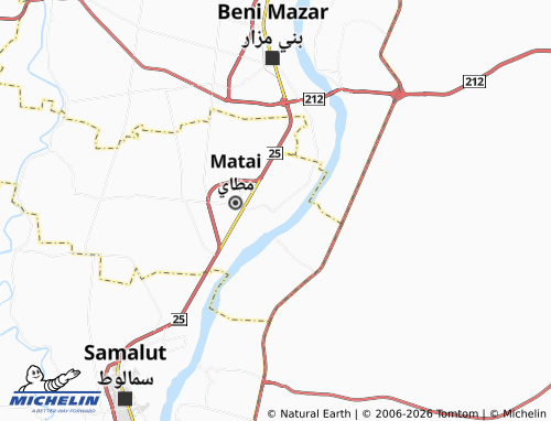 Mappa MICHELIN Abu Haseebah - ViaMichelin