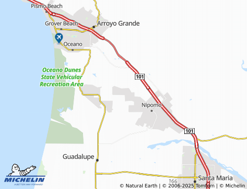 MICHELIN Blacklake map - ViaMichelin