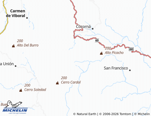 MICHELIN Mirasol map - ViaMichelin
