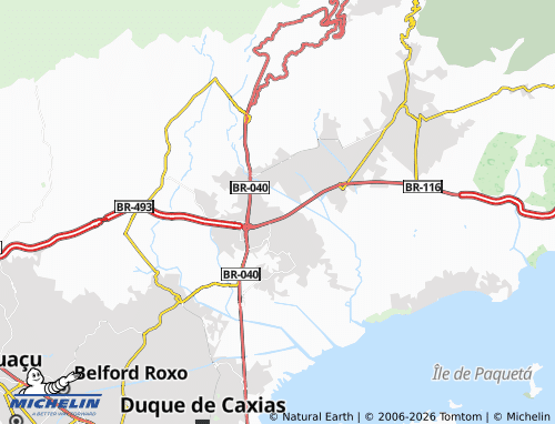 Mapa MICHELIN Chácaras Maria Helena - ViaMichelin