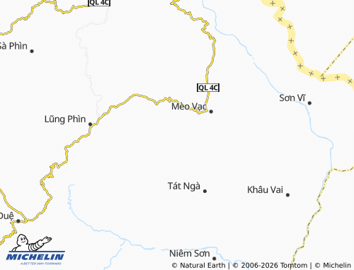 Mappa MICHELIN Tả Lủng - ViaMichelin