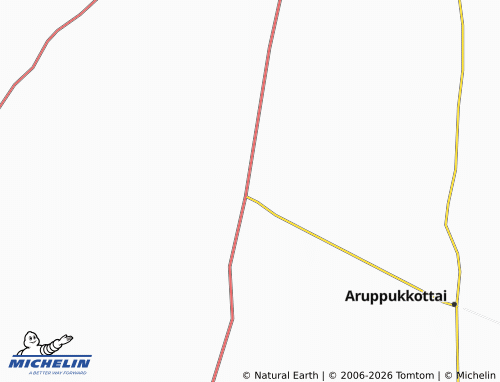 Mappa MICHELIN Virudunager - ViaMichelin