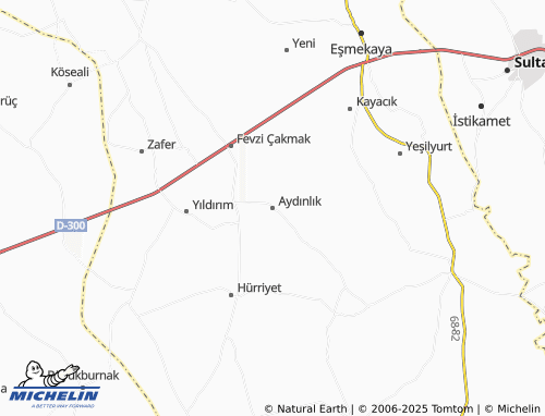 MICHELIN Aydınlık map - ViaMichelin