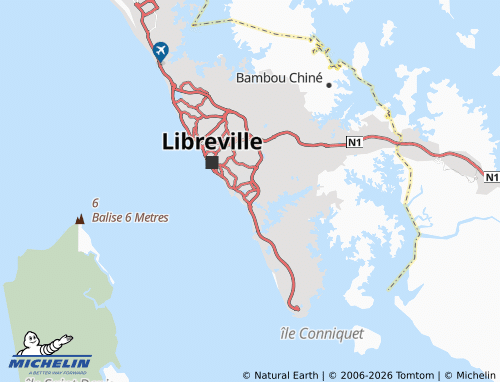 Carte MICHELIN Dakar - ViaMichelin