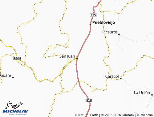 Mapa MICHELIN San Juan - ViaMichelin
