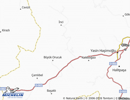 MICHELIN İğdeli map - ViaMichelin