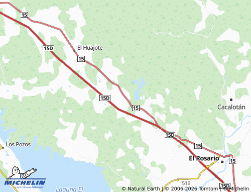 MICHELIN Tablón Número Uno map - ViaMichelin