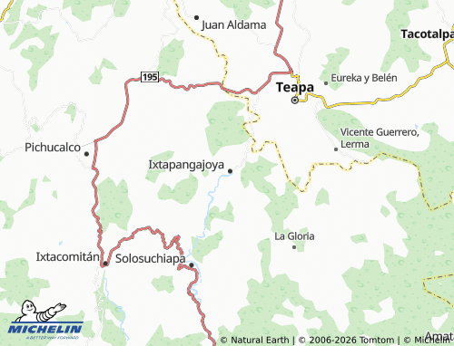 MICHELIN San José map - ViaMichelin