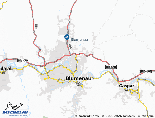 Mapa MICHELIN Fortaleza - ViaMichelin