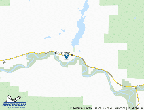 Carte MICHELIN Concrete - ViaMichelin