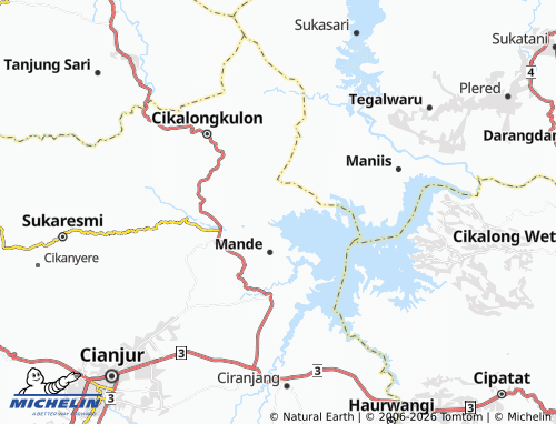 MICHELIN Kamurang map - ViaMichelin