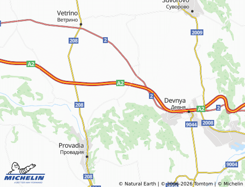 Carte MICHELIN Gabarnitsa - ViaMichelin