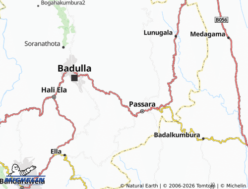 MICHELIN Udagama2 map - ViaMichelin