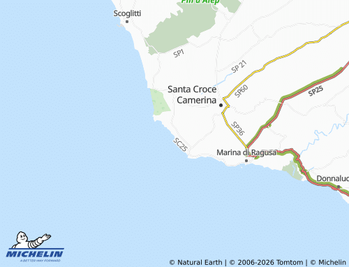 MICHELIN Cannitello map - ViaMichelin