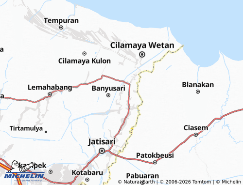 Carte MICHELIN Mekarasih - ViaMichelin