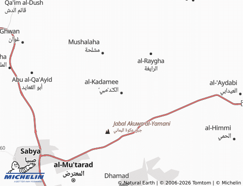 MICHELIN-Landkarte al-Kadamee - ViaMichelin