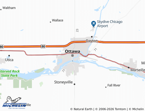 Mapa MICHELIN Ottawa - ViaMichelin