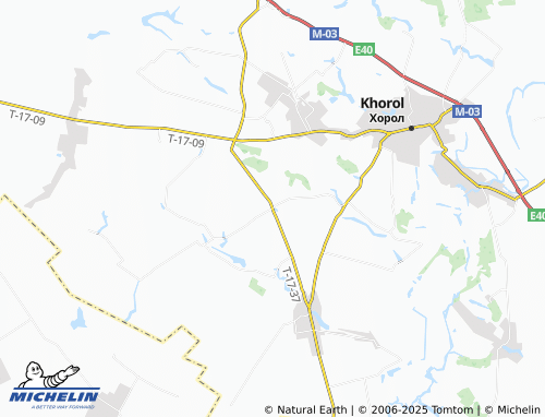 MICHELIN-Landkarte Novyi Bairak - ViaMichelin