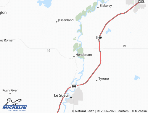 MICHELIN Henderson map - ViaMichelin