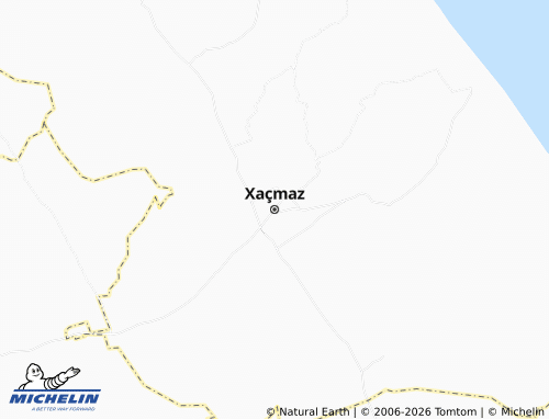 Mappa MICHELIN Khachmaz - ViaMichelin