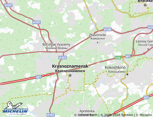 Carte MICHELIN Vyazy SNT - ViaMichelin