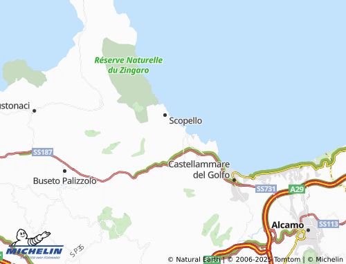 MICHELIN Casa De Franchis map - ViaMichelin
