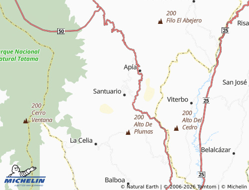 Mappa MICHELIN Santuario - ViaMichelin