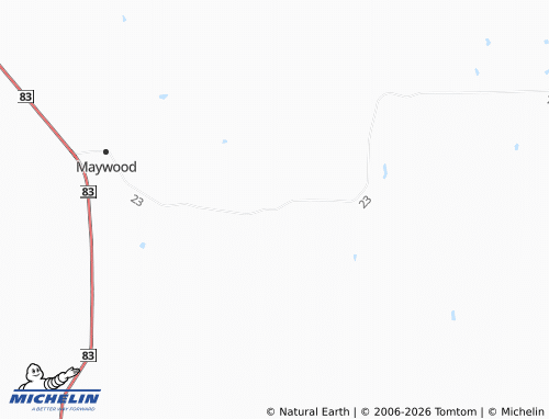 Mapa MICHELIN Curtis - ViaMichelin