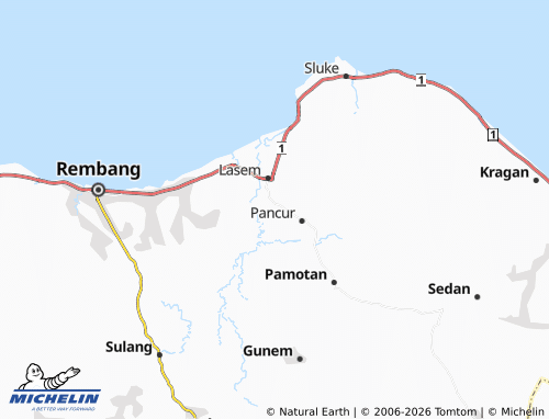 MICHELIN Pohlandak map - ViaMichelin