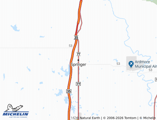 Mapa MICHELIN Springer - ViaMichelin