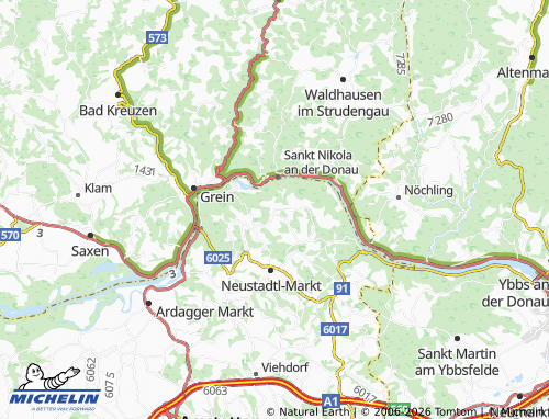 MICHELIN Dachberg map - ViaMichelin