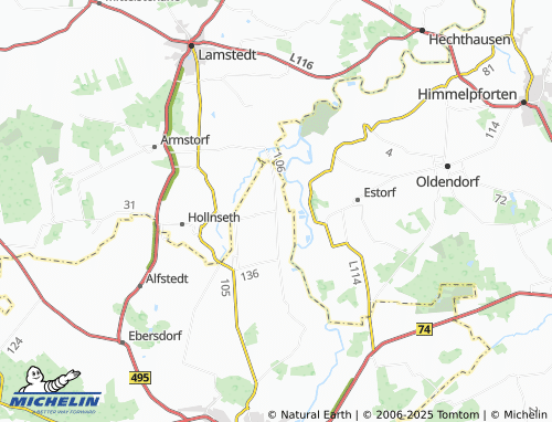 Mapa MICHELIN Ostendorf - ViaMichelin