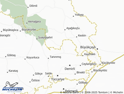 MICHELIN Doğukesmekaya map - ViaMichelin
