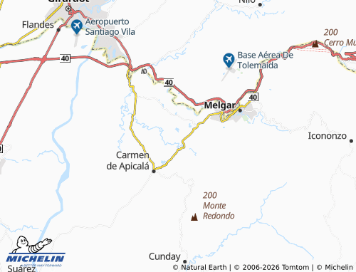 Carte MICHELIN Bombote - ViaMichelin