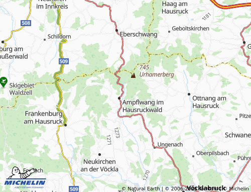 MICHELIN-Landkarte Schachen - ViaMichelin