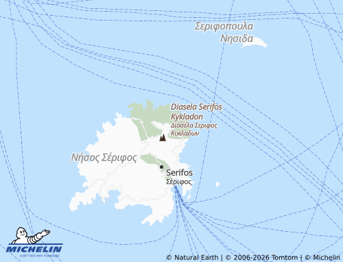 Carte MICHELIN Kentarchos - ViaMichelin