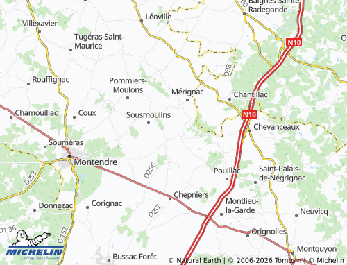 Mapa MICHELIN Chatenet - ViaMichelin