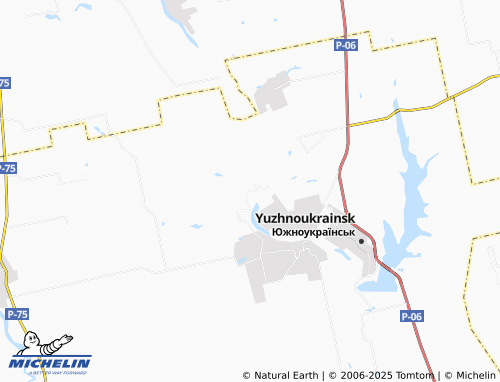 MICHELIN-Landkarte Maryivka - ViaMichelin