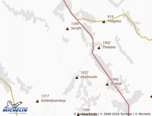 Kaart MICHELIN Itabaleng - ViaMichelin