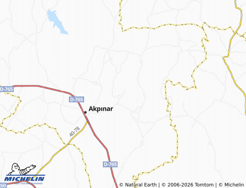 MICHELIN Deveci map - ViaMichelin