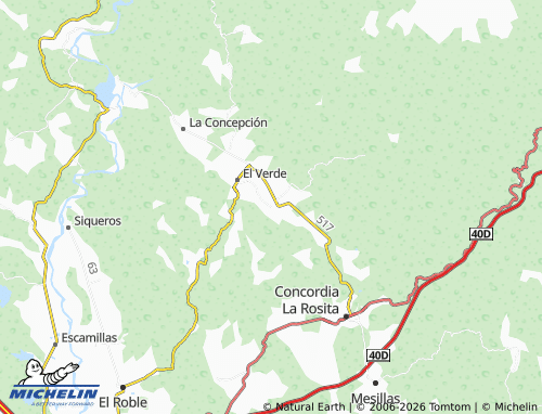 Kaart MICHELIN Zavala - ViaMichelin
