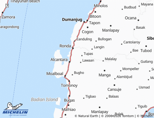 Mappa MICHELIN Cabil-Isan - ViaMichelin