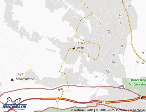 MICHELIN Ga-Rankuwa Industrial map - ViaMichelin