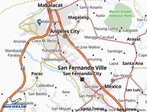 MICHELIN Panipuan map - ViaMichelin