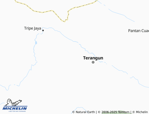 MICHELIN Gawar Belangi map - ViaMichelin