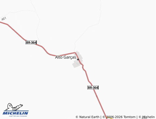 Mappa MICHELIN Alto Garças - ViaMichelin