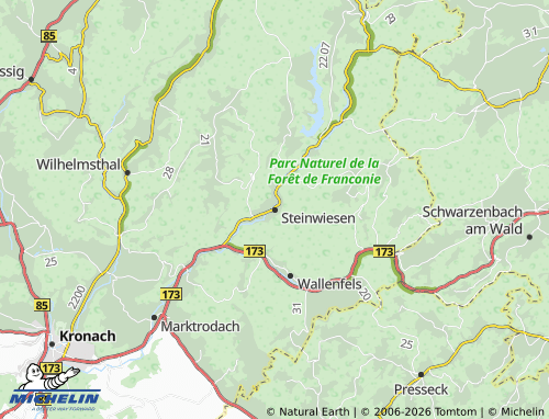 Mappa MICHELIN Steinwiesen - ViaMichelin