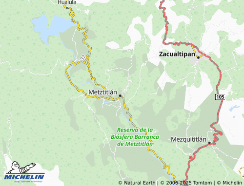 MICHELIN-Landkarte Calvario - ViaMichelin