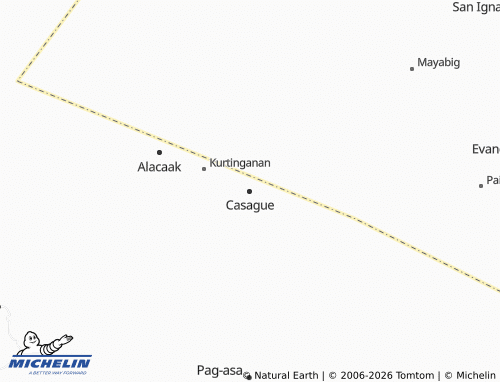 MICHELIN Casague map - ViaMichelin
