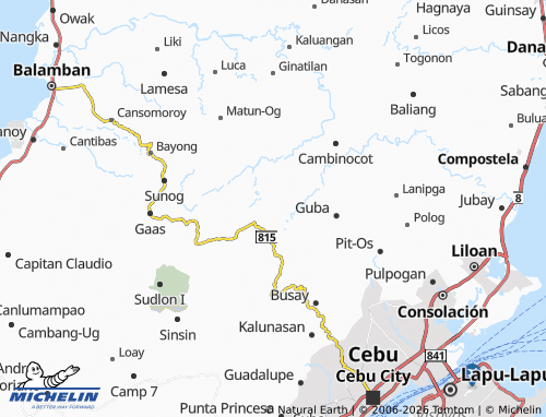 Mapa MICHELIN Taptap - ViaMichelin
